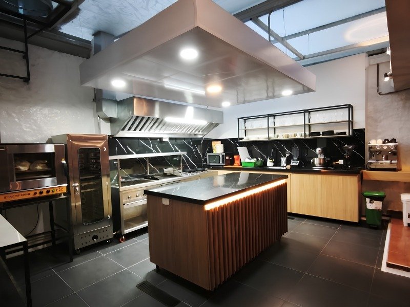 Cocina profesional para talleres de integración empresarial