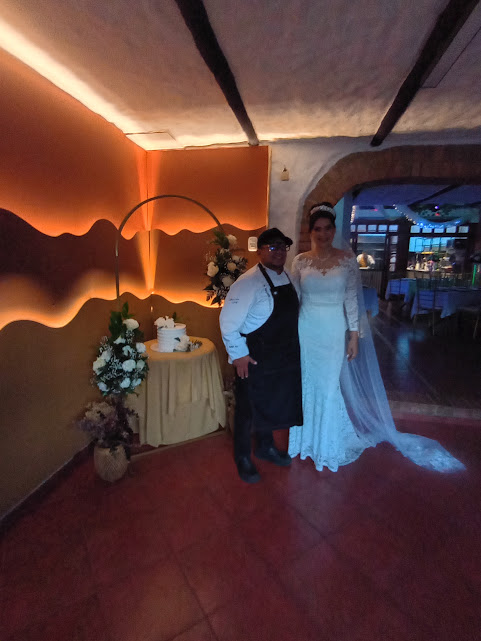 Celebración de boda en salón colonial del occidente de Bogotá